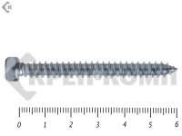 Шуруп с шестигранной головкой DIN7976 5,5х60 (2500шт)