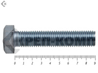 Болт полная резьба, цинк DIN933 20х 90 пр.8,8 (25кг/100)
