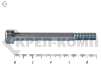 Винт с внутренним шестигранником,цинк DIN912 5 х90 Фасовка МОСКРЕП (100шт)