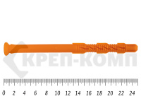Дюбель рамный без шурупа 16х 250 ПОТАЙ полипропилен под м12 (50 шт) 