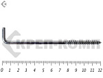 Шуруп с костылём L-образный 6х120 (10шт) – фото