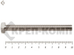 Болты с полной резьбой, нержавеющие DIN933 А2 12х100 (5шт) – фото